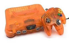 Atomic Orange Nintendo 64 System